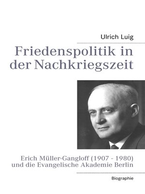 cover image of Friedenspolitik in der Nachkriegszeit